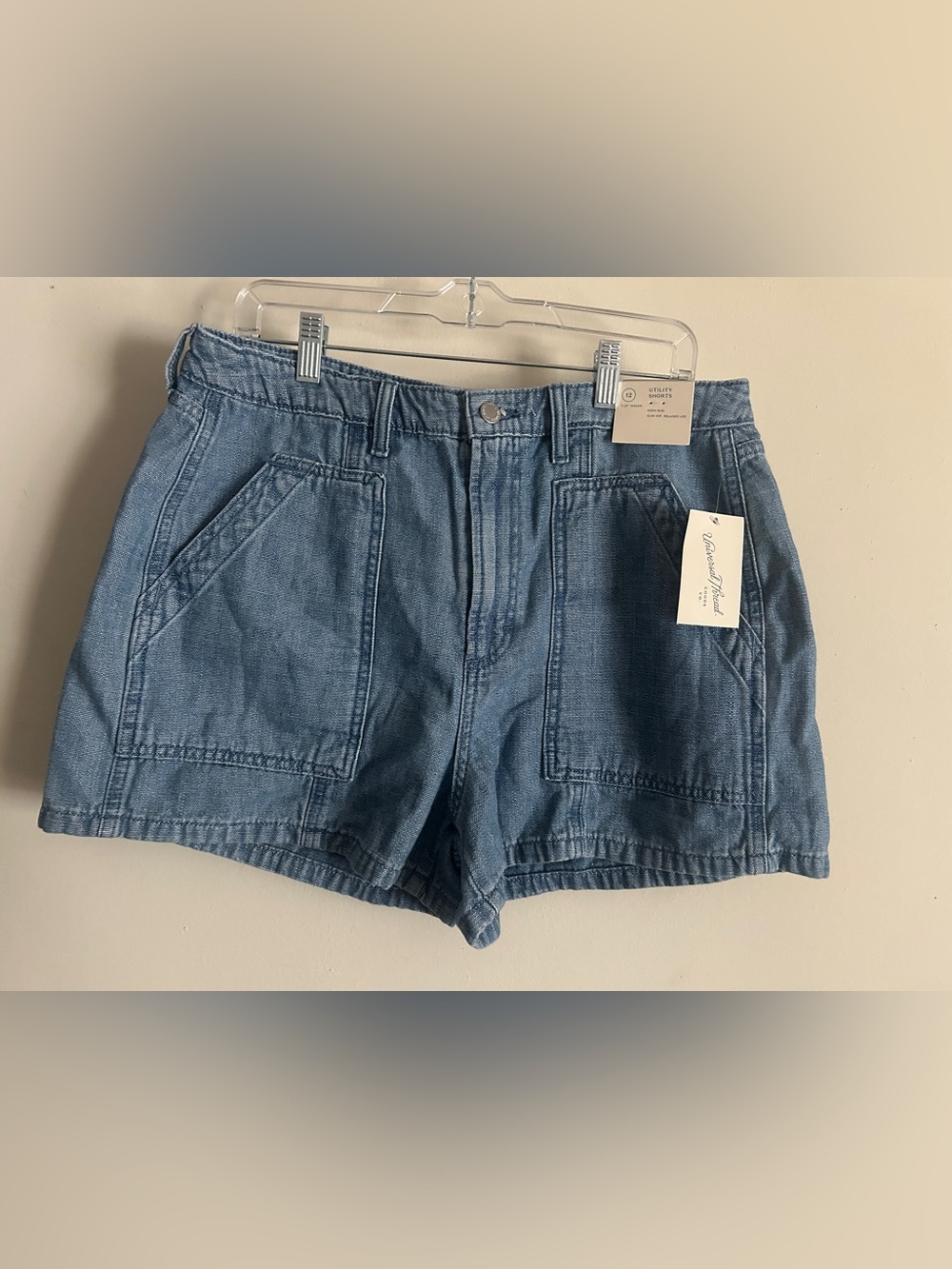 Women’s High Rise Utility Shorts size 12